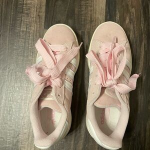 Adidas Light Pink Campus Sneakers